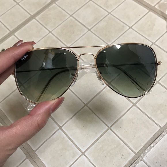 Large aviator rayban sunglasses rb3026 - Picture 4 of 4